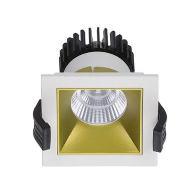 Светильник точечный LED SOON 07 WH/GL D45 10Вт 3000K 80мм 1442000090 EUROLED