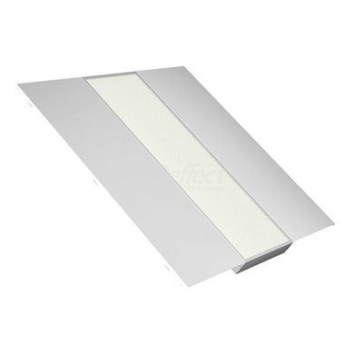 Светильник встраиваемый светодиодный LED Офис Эконом 30Вт 3000K 597mm СОЮЗ СП-ДВО-03-025-0958-20Т EUROLED