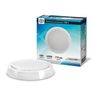 Светильник LED СПБ-2 210-10 10Вт 800лм IP20 210мм белый EUROLED