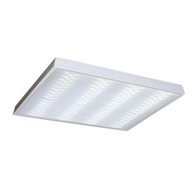 Светильник LED EUROLED 27Вт(595х595)3300лм/6500К встр/накл с рассеив призма IP20