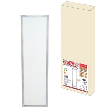 Панель LED СВО 40Вт 4000K 1195мм опал хром SQ0329-0206 EUROLED