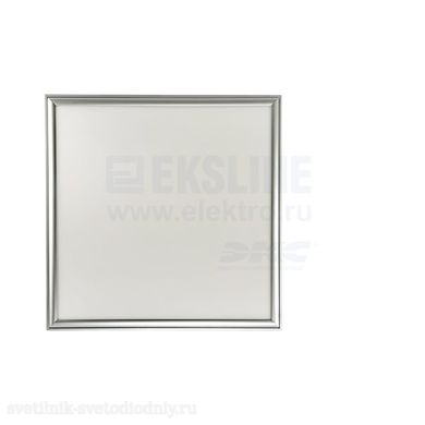 Панель LED LZ 36Вт 6400K 595мм опал серебро Lezard