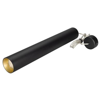 Светильник SP-POLO-HANG-LONG450-R65-8W Day4000 BK-GD, 40 градусов 027356 EZRA