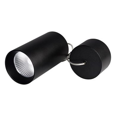 Светильник SP-POLO-HANG-R85-15W White5000 BK-BK, 40 градусов 027422 EZRA