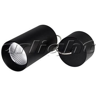 Светильник подвесной SP-POLO-R85-2-15W Warm White 40градусов Black, Black Ring 022957 EZRA