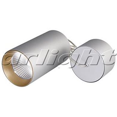 Светильник подвесной SP-POLO-R85-2-15W Day White 40градусов Silver, Gold Ring 022972 EZRA