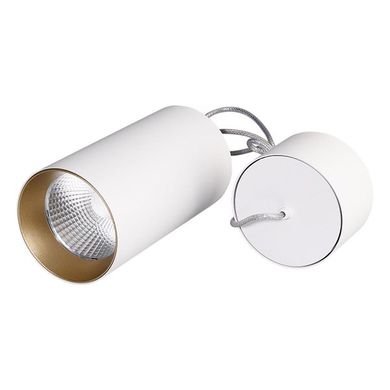 Светильник SP-POLO-HANG-R85-15W White5000 WH-GD, 40 градусов 027427 EZRA