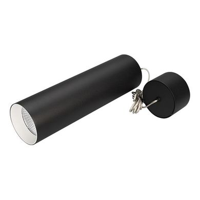 Светильник SP-POLO-HANG-LONG300-R85-15W White5000 BK-WH, 40 градусов 027417 EZRA