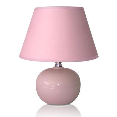Лампа настольная HOME AT09360 E14 25Вт D190 Pink