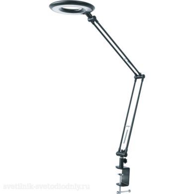 Светильник 71 574 NDF-C005-9W-4K-BL-LED на струбцине, чёрный