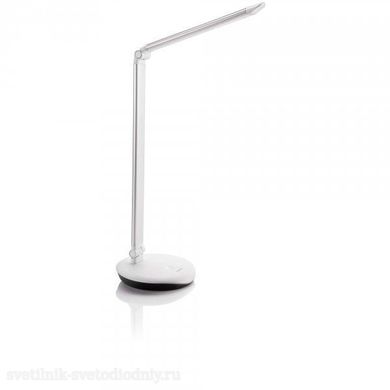 Светильник настольный светодиодный (LED) Lever 5Вт 110-220В 456mm серебро