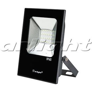 Светодиодный прожектор AR-FLAT-ICE-20W-220В Green Tree Black, 120 градусов 023578 EZRA