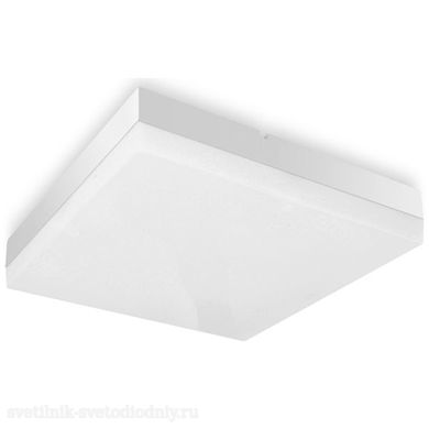 Светильник EZRA INS-12 AC220В 12W IP65 квадр холодный белый (178х178 H53)