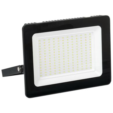 Прожектор СДО 06-150 светодиодный черный IP65 6500 K EUROLED