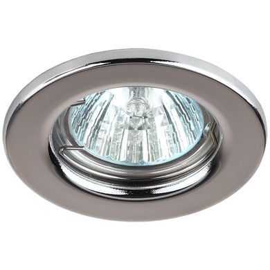 Светильник ST1 CH EUROLED штампованный MR16,12V/220В, 50W хром