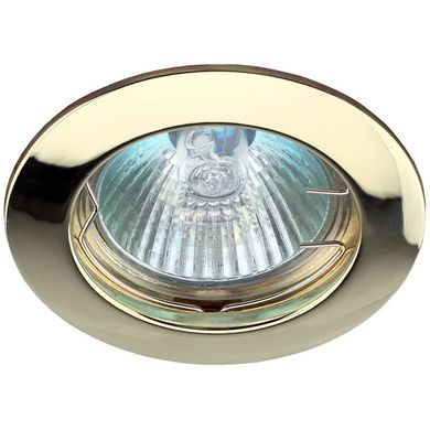 Светильник KL1 GD EUROLED литой простой MR16,12V, 50W золото