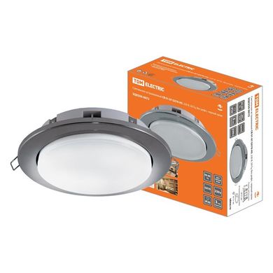 Светильник точечный СВ 01-07 GX70-H5, 220В D151 без рефл. черный хром SQ0359-0072 EUROLED