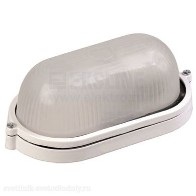 Светильник НПП 1401 белый/овал 60Вт IP54 EUROLED