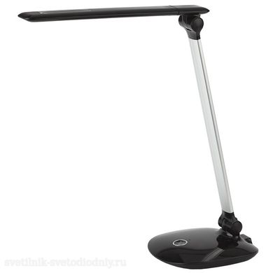 Светильник Настольный NLED-456-10W-BK-S черный с серебром EUROLED