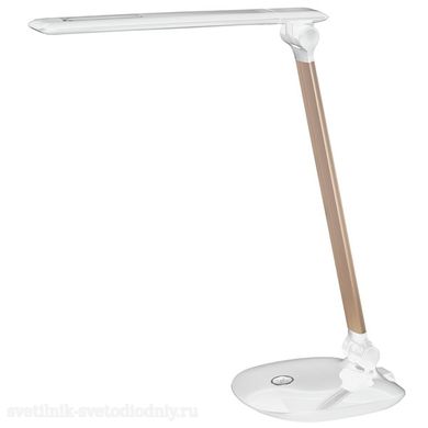 Светильник Настольный NLED-456-10W-W-G белый с золотом EUROLED