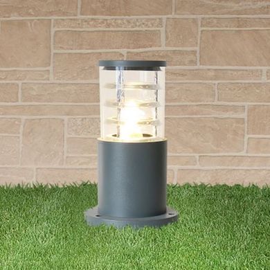 Светильник уличный TECHNO 1508, Е27, серый IP54