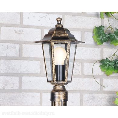 Светильник уличный EL NX9701 3T черное золото (4103) 60W (арт.)