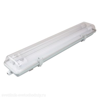 Светильник Светодиодный LED PWP-1200 2x20w 3200лм/6500K IP65 прозрачный (аналог ЛСП2x36)