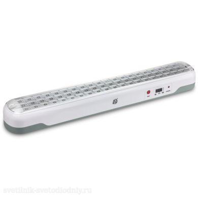 Светильник LED СБА 1093С 60LED 547х90х65мм аккумуляторный