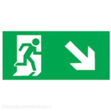 Наклейка EUROLED 14 412 NL-100x200W-E36 (на стену)