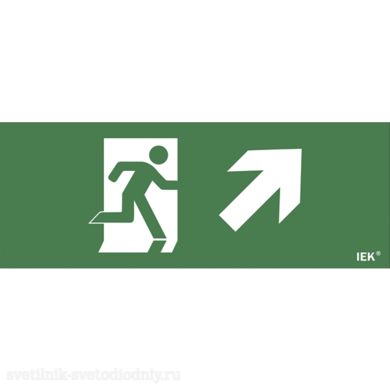 Пиктограмма для ДПА Фигура/стрелка вверх самоклеющая LPC10-1-24-09-FVVNAPR EUROLED