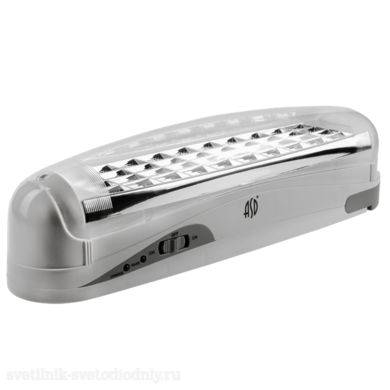 Светильник LED СБА 1089С 40LED 398х85х100мм аккумуляторный