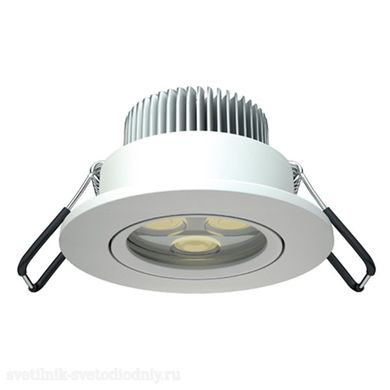 Светильник встраиваемый светодиодный DL SMALL 2021-5 LED WH 5.6Вт D86 4501007350 EUROLED