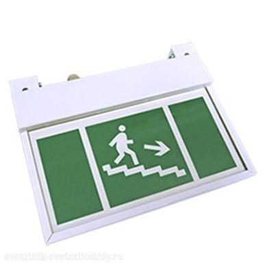 Световой указатель централизованного электропитания/оповещатель пожарный световой =24V BS-FLAG-156 a14502 ФОКУС