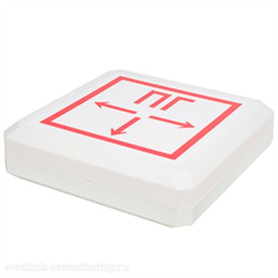 Световой указатель централизованного электропитания/оповещатель пожарный световой =24V BS-1290-10 a11205 ФОКУС