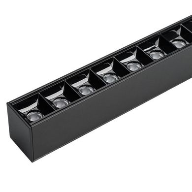 Светильник MAG-LASER-45-L320-12W Warm3000 (BK, 15 градусов, 24V)