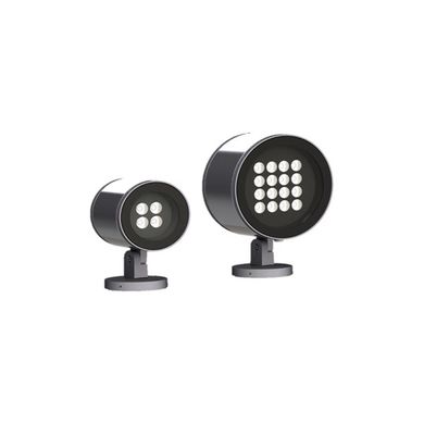 Прожектор GLOSS LED D60 10Вт 2700K 1100lm IP65 123mm серый 1101800150 EUROLED