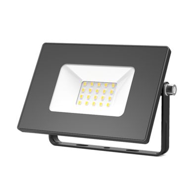 EZRA Прожектор светодиодный LED 20W 1300lm IP65 3000К черный 1/60