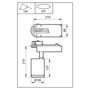 Светильник ST770T LED39S/CH PSU MB WH