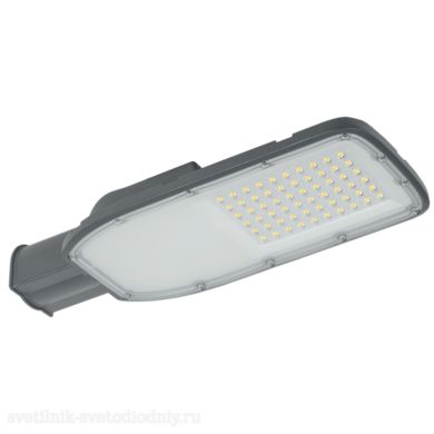 EUROLED Светильник LED ДКУ 1002-50Ш 5000К IP65 серый EUROLED