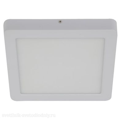 EUROLED LED 9-18-4K Светильник светодиодный квадратный накладной LED 18W 220В 4000K, белый