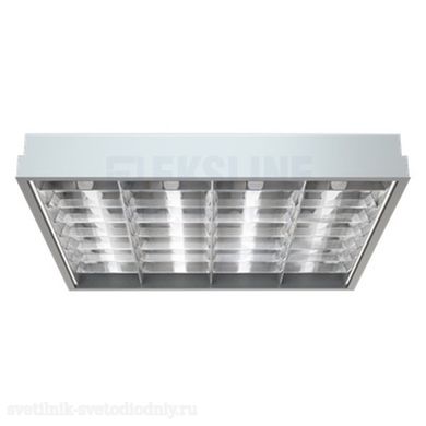 Светильник ARS/R 418 (595) 4х18Вт IP20 ЭПРА ES1 (10641831) EUROLED