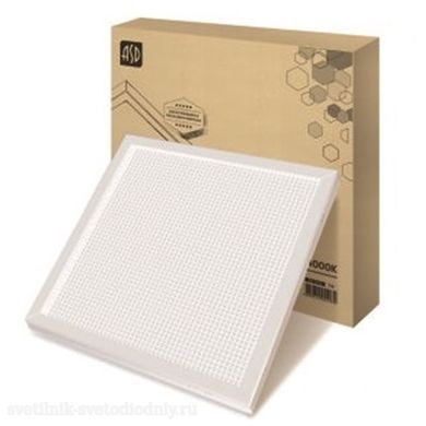 Панель LED LPU-eco 36Вт 4000K 595мм белая призма