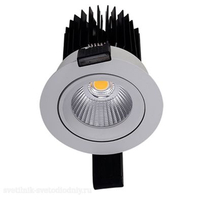 Светильник точечный LED EOS 07 WH D45 DALI 10Вт 3000K D78 1693000330 EUROLED