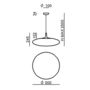 Подвесной светильник Linea Light Squash 7627 фото 4